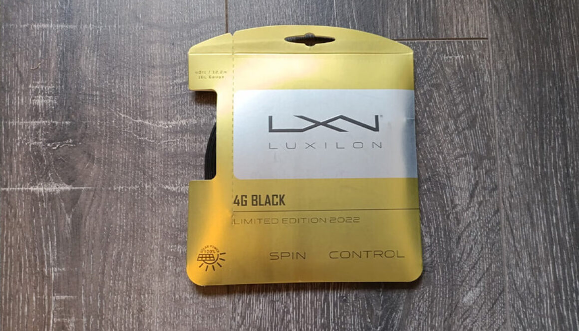 Luxilon 4G schwarz